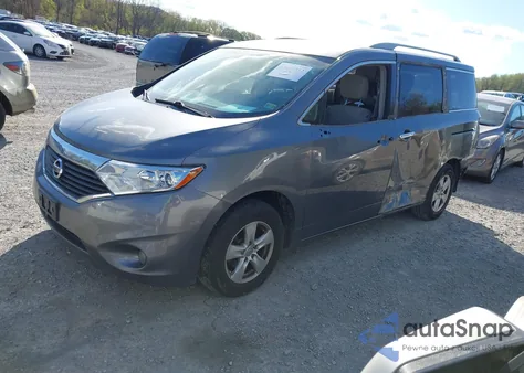 2017 Nissan Quest Sv from USA, damaged, VIN JN8AE2KP1H9167796